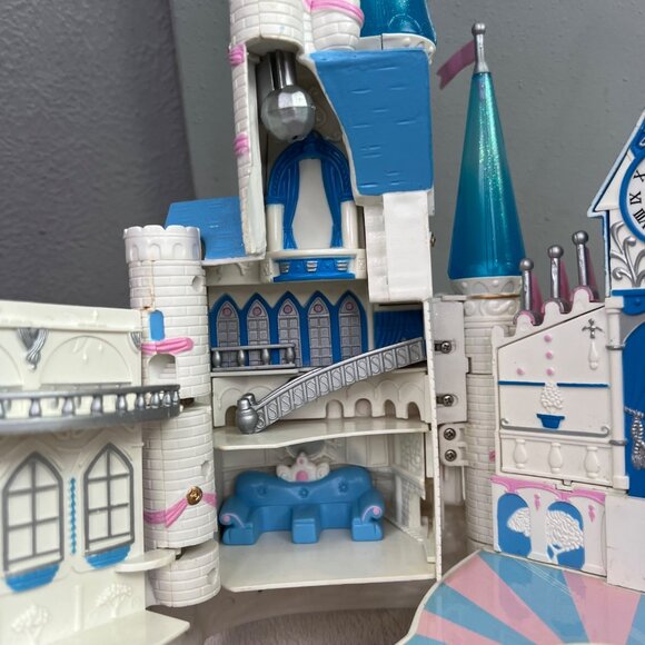 Vintage Trendmasters Cinderella Castle 3 Accessories Polly Pocket 1996 Lighted - Picture 9 of 16